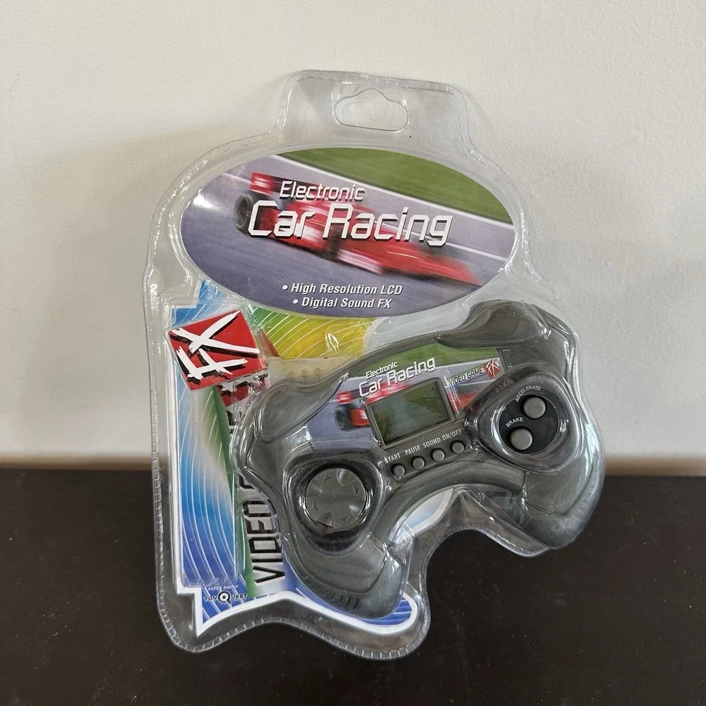 NEW Toy Quest Electronic Car Racing FX Video Game Handheld Sealed